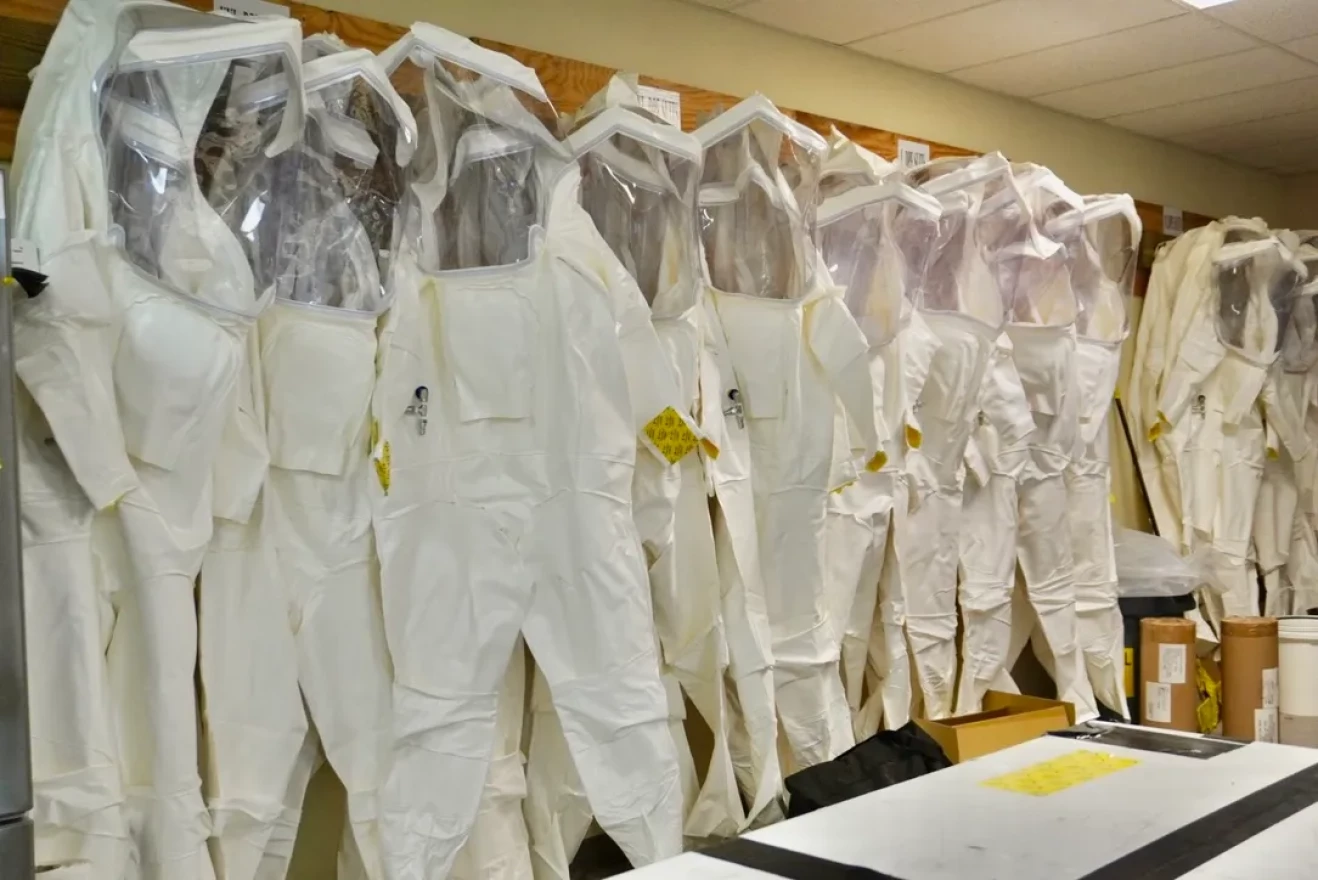 Demilitarization Protective Ensemble Suits at Blue Grass Army Depot in Richmond, KY